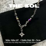  Dây Chuyền Titan Unisex Black Opal Gems - Mẫu 117 