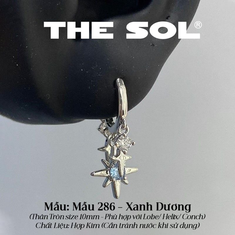  Khuyên Tai Hợp Kim The Bling - Mẫu 286 