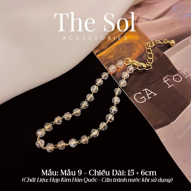  Bông Tai Hàn Quốc The Crystal - Mẫu 9 