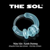  Khuyên Tai Nhựa Khuyên Tròn 3 Vòng Nhỏ 