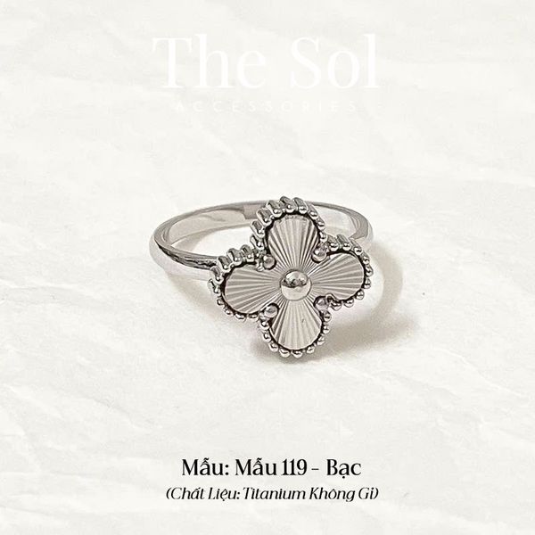  Nhẫn Titan Blossom Lou - Mẫu 119 