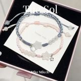  Lắc Tay Hàn Quốc White Star - Mẫu 10 