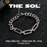  Lắc Tay Titan Unisex Different Chain - Mẫu 145 