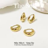  Bông Tai Titan Trendy Hoops - Mẫu 6 