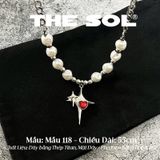  Dây Chuyền Titan Unisex Red Bling - Mẫu 118 