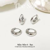  Bông Tai Titan Trendy Hoops - Mẫu 6 
