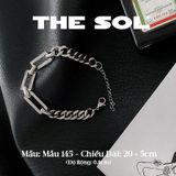  Lắc Tay Titan Unisex Different Chain - Mẫu 145 
