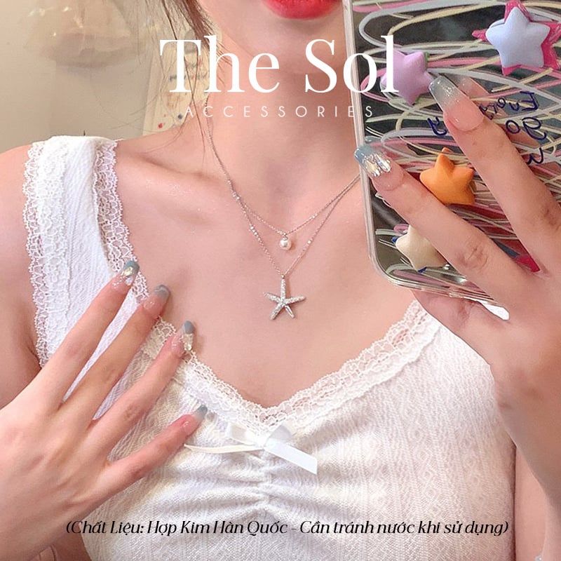  Dây Chuyền Hàn Quốc Layer Star 