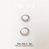  Bông Tai Titan Trendy Hoops - Mẫu 6 