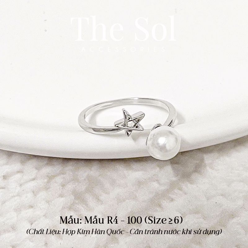  Nhẫn Hàn Quốc 45K - Mẫu 100 