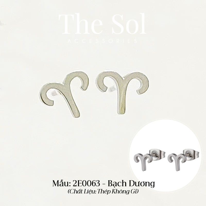  Bông Tai Titan Zodiac 