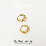  Bông Tai Titan Trendy Hoops - Mẫu 6 