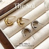  Bông Tai Titan Half Hoops 