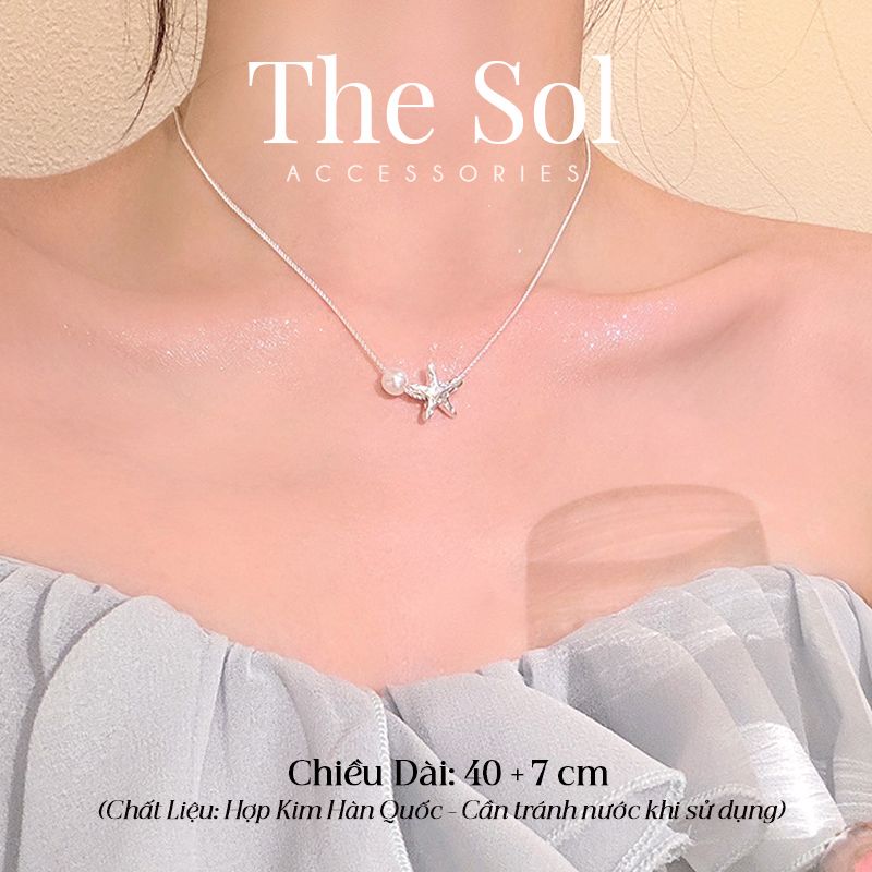  Dây Chuyền Hàn Quốc Silver Starfish 