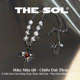  Dây Chuyền Titan Unisex Red Bling - Mẫu 118 