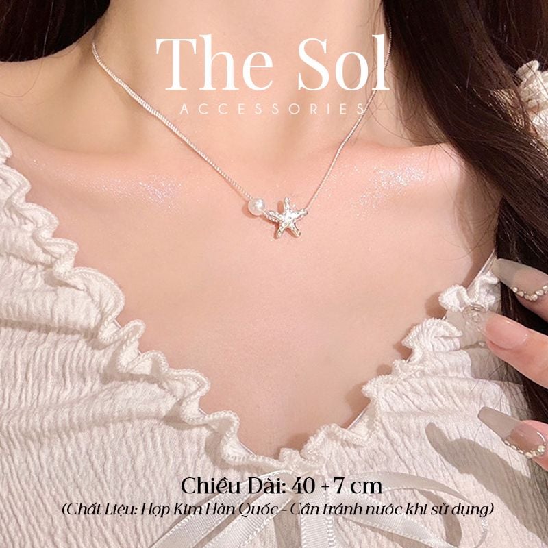  Dây Chuyền Hàn Quốc Silver Starfish 