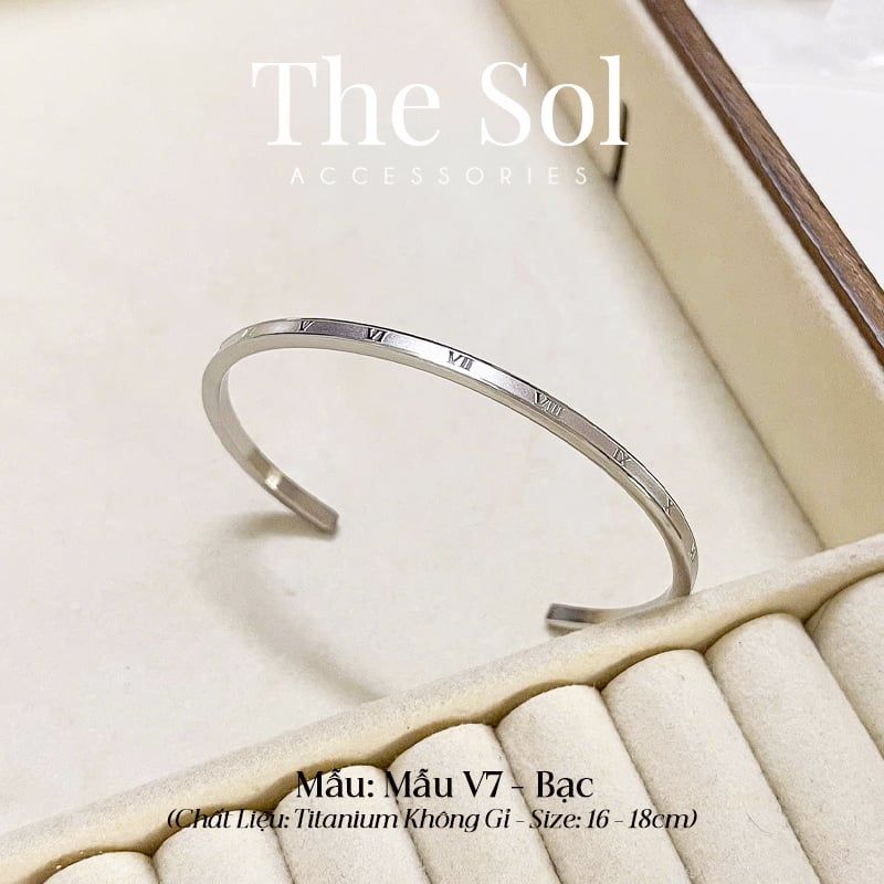  Vòng Tay Titan Roman Cuff - Mẫu V7 