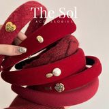  Cài Tóc Hàn Quốc The Red - Mẫu C4 