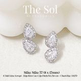  Bông Tai Seropi Double Pear - Mẫu 57 