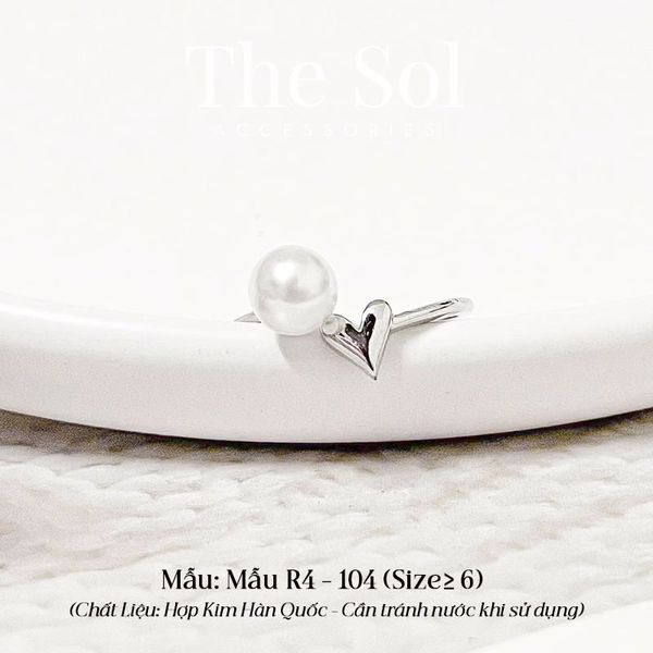  Nhẫn Hàn Quốc 45K - Mẫu 104 