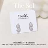  Bông Tai Seropi Double Pear - Mẫu 57 