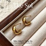  Bông Tai Titan Half Hoops 