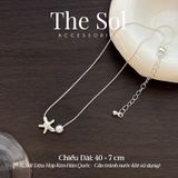  Dây Chuyền Hàn Quốc Silver Starfish 