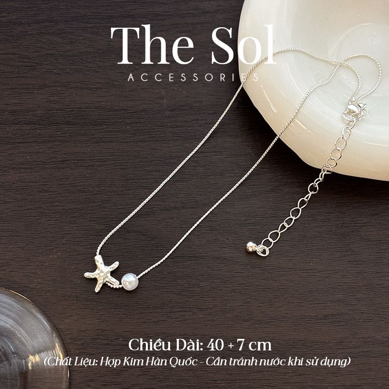  Dây Chuyền Hàn Quốc Silver Starfish 