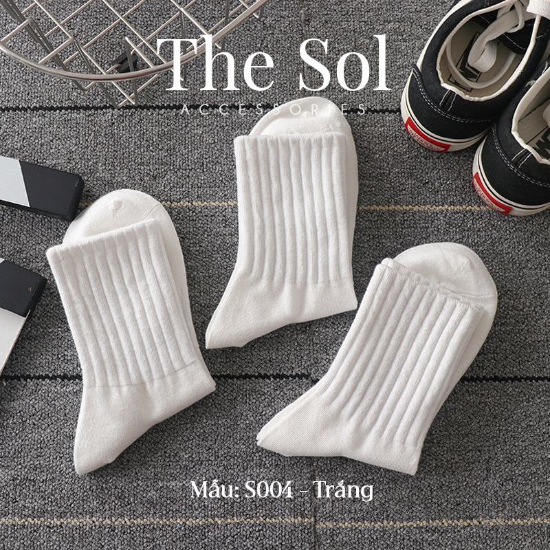  Tất Hàn Quốc Cổ Cao The Cotton 