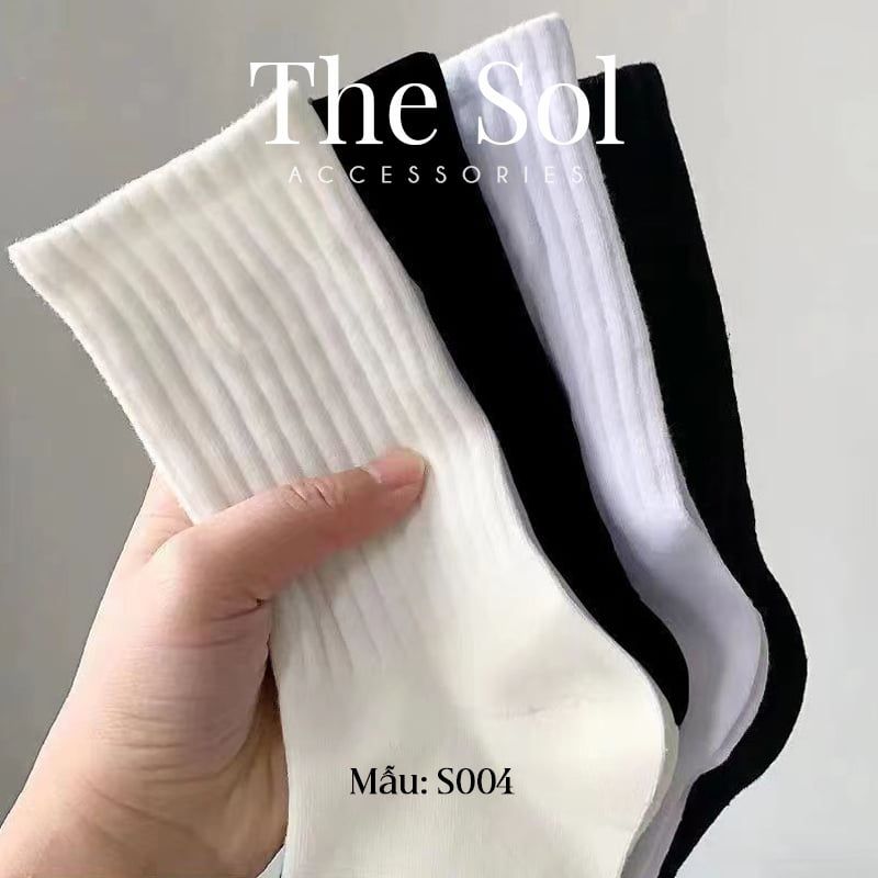  Tất Hàn Quốc Cổ Cao The Cotton 