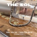  Dây Chuyền Titan Unisex Basic Chain - Mẫu 104 