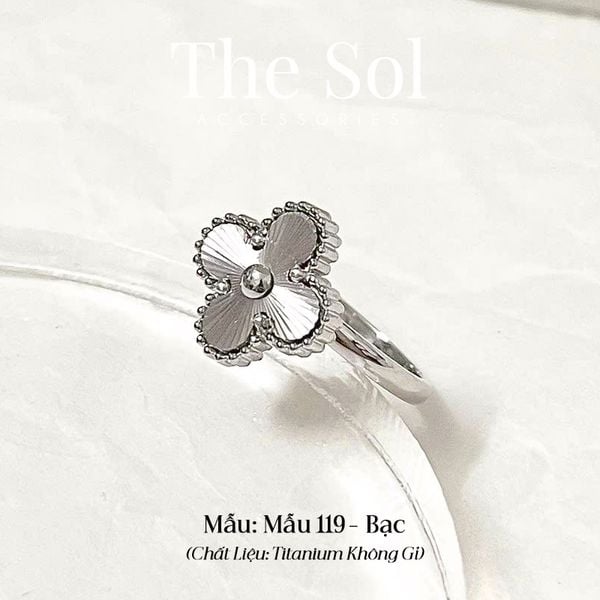  Nhẫn Titan Blossom Lou - Mẫu 119 