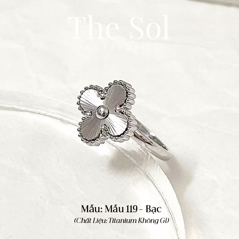  Nhẫn Titan Blossom Lou - Mẫu 119 