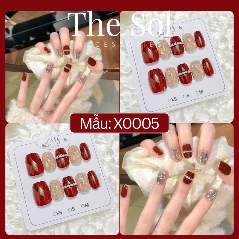  Bộ Nailbox Thiết Kế 10 Móng - X0005 
