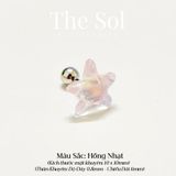 Khuyên Tai Titan Hologram Starfish [1 CHIẾC] 