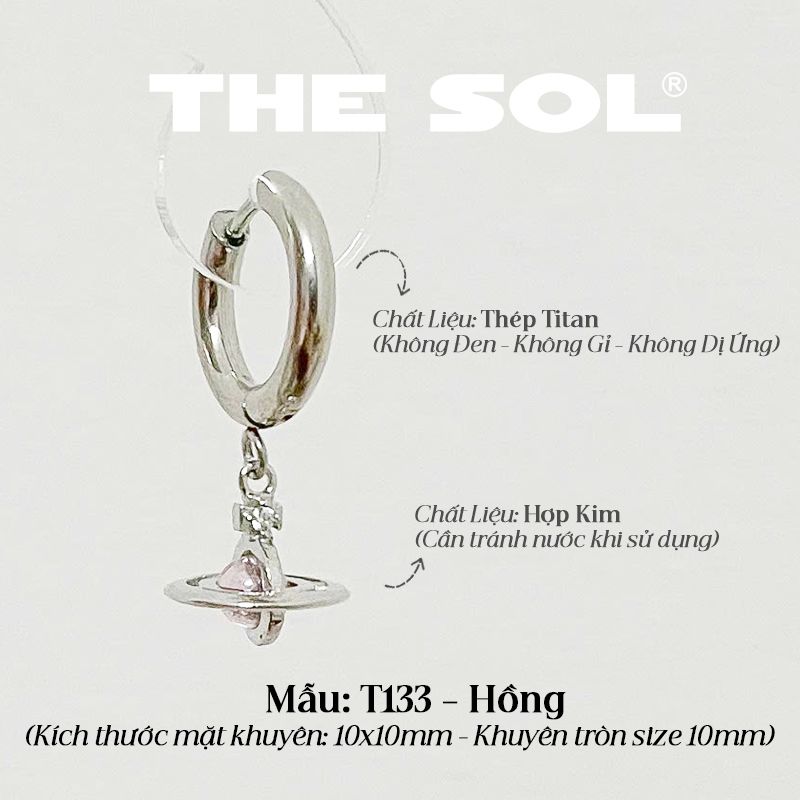  Khuyên Tai Titan Unisex The Planet 