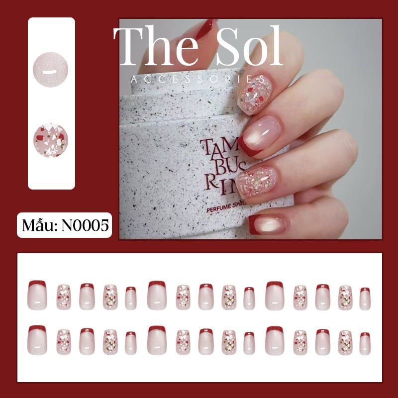  Bộ Nailbox 24 Móng - N0005 