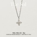  Dây Chuyền Titan Diamond Clover - Mẫu 124 