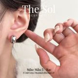  Bông Tai Titan Half Hoops 