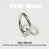  Nhẫn Titan Unisex The Catier - Mẫu 68 