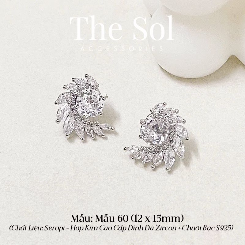  Bông Tai Seropi The Peacock - Mẫu 60 