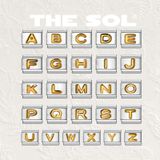  Charm Titan Italian Bracelet - Charm Chữ Cái 