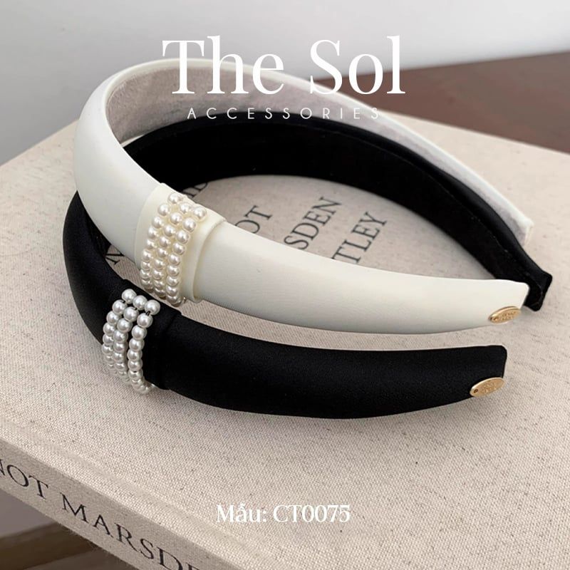  Cài Tóc Hàn Quốc Pearl Lines 