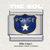  Charm Titan Italian Bracelet - Logo Car&Club 