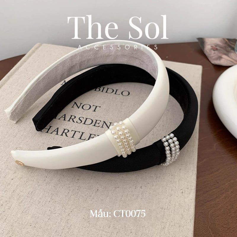  Cài Tóc Hàn Quốc Pearl Lines 