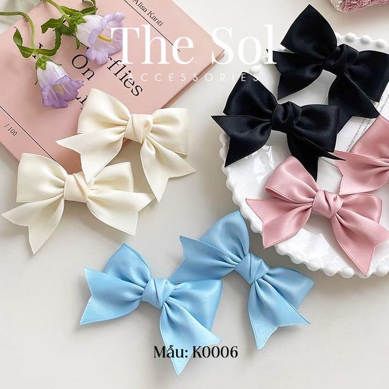  Kẹp Tóc Hàn Quốc The Bow 