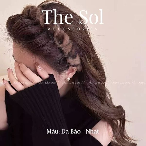  Cài Tóc Hàn Quốc Fluffy Autumn 