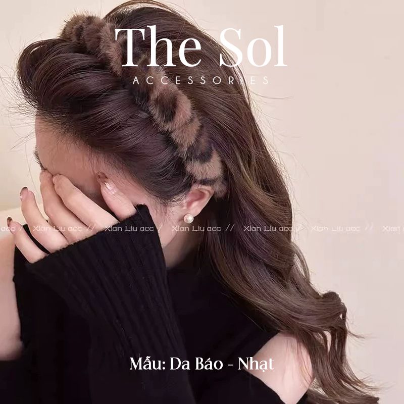  Cài Tóc Hàn Quốc Fluffy Autumn 