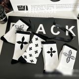  Tất Unisex Mini Chrome Heart 