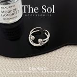  Nhẫn Hàn Quốc The Face - Mẫu 23 